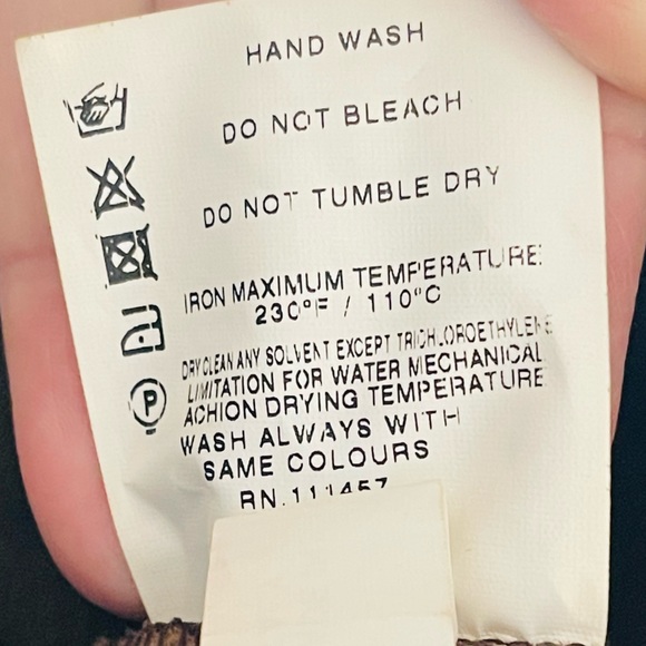 DISEGNA Italy Brown Wool Mix Zip Up Jacket size L - Picture 9 of 9